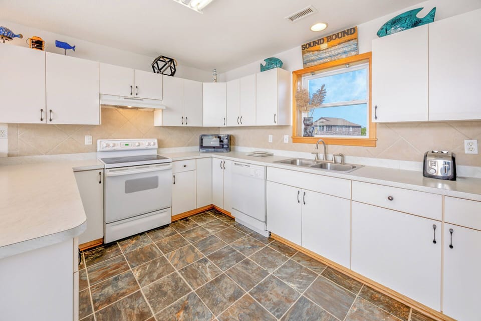 Surf or Sound Realty - 1203 - Sound Bound - Kitchen -2