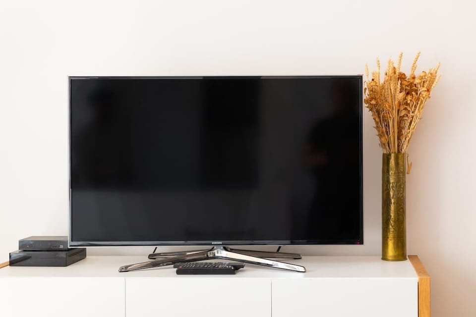 Télévision du salon 