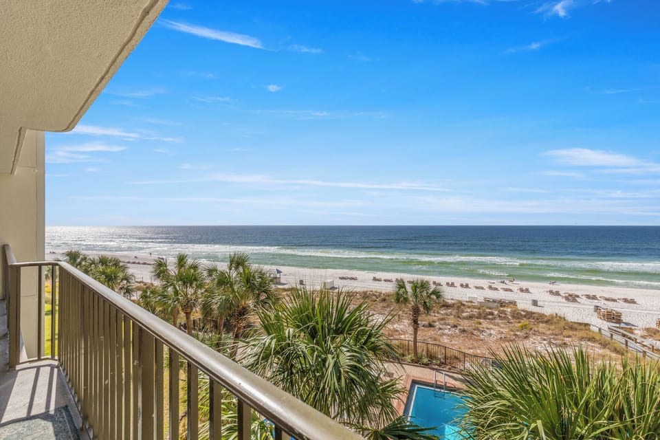 Guest Bedroom Direct Balcony Access with Beach View