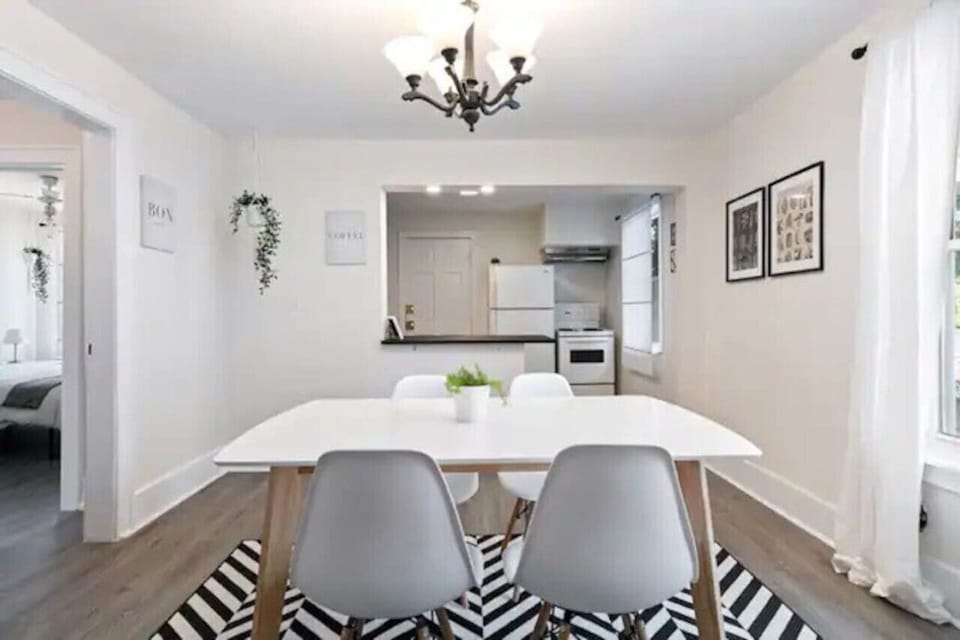 The dining area encourages you to gather with friends, enjoy a drink, and create lasting memories.