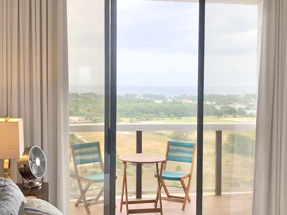 Enjoy your morning coffee on the private balcony!