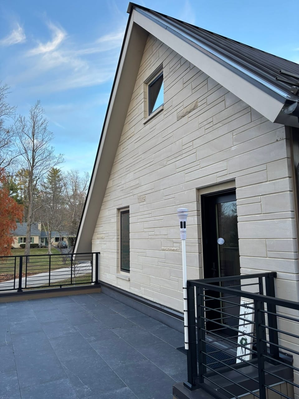 Private apartment in a custom limestone home on an urban farm