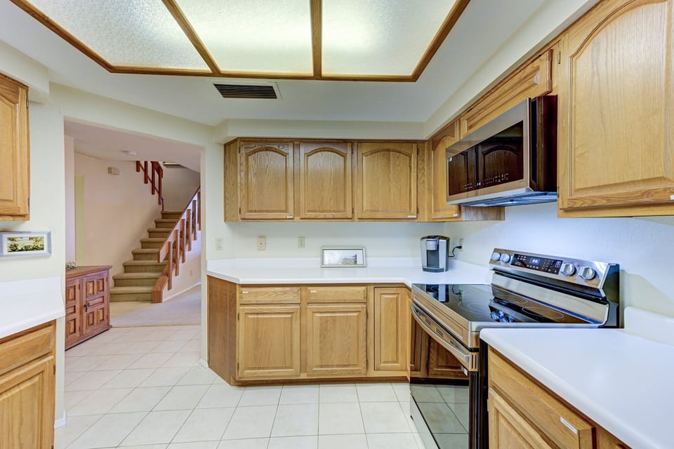 Fully equipped kitchen