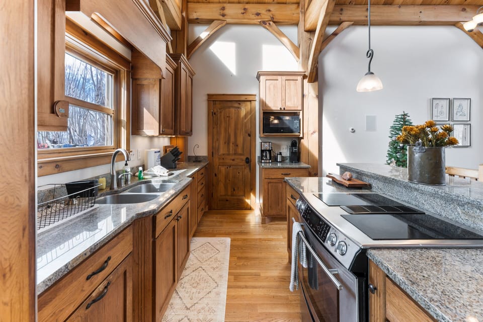 Spacious Kitchen with Coffee Bar Nook