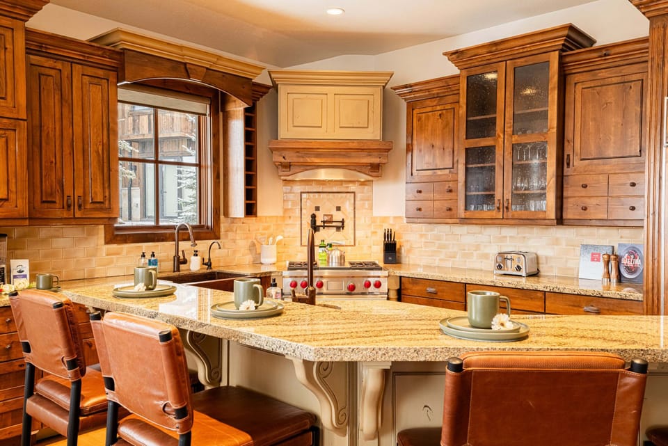 Lovely granite counter
