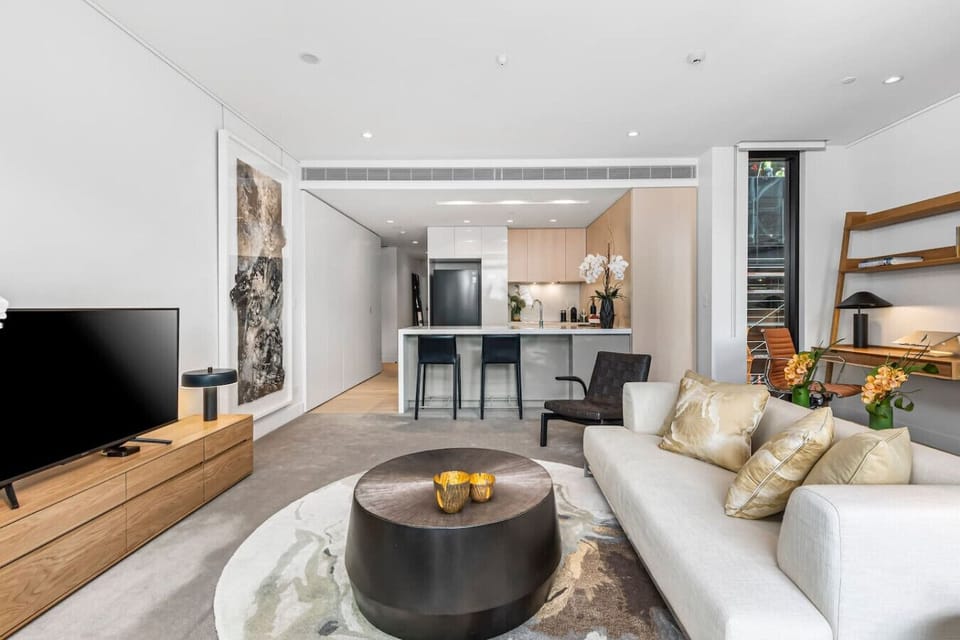 Open-plan living area