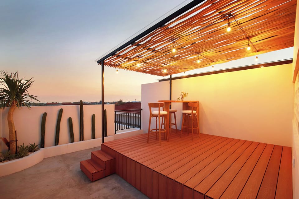 Rooftop terrace