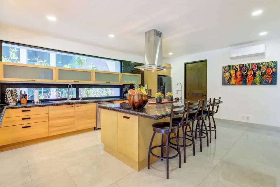 Grab a snack at the breakfast bar