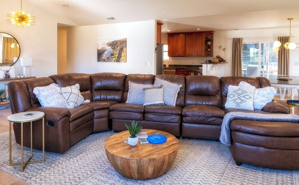 The living area