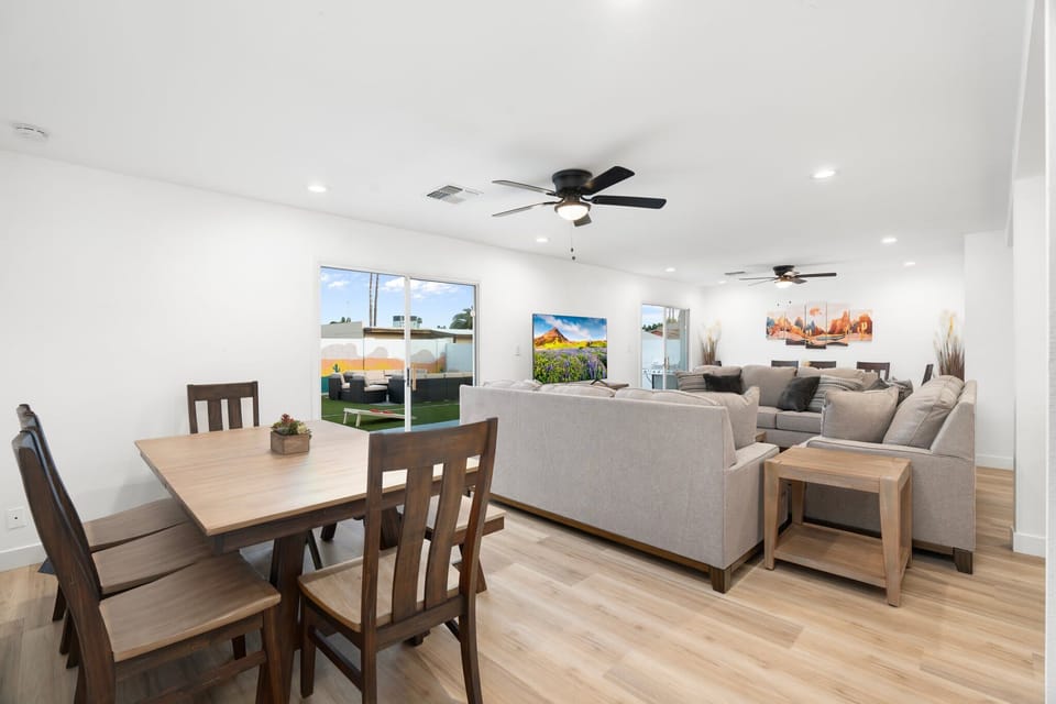 With an open floor plan, our home offers plenty of room to relax, gather, and entertain.