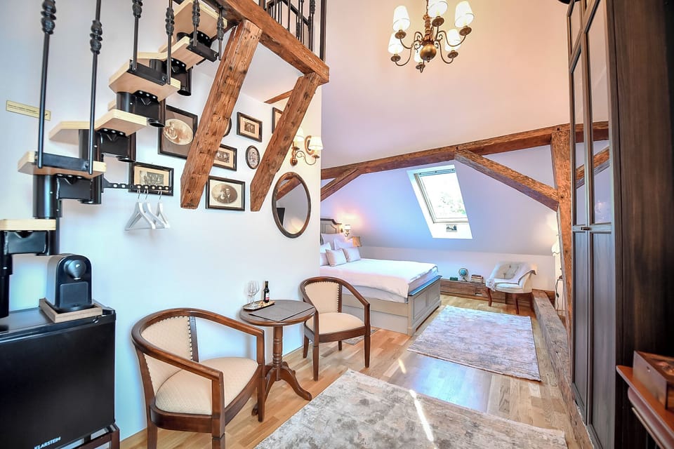Attic Triple Room, Hill View | Individually decorated, individually furnished, blackout drapes