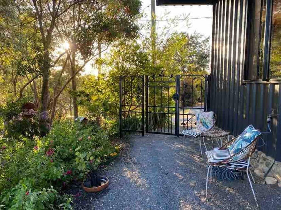 Cabin, 1 Bedroom, Smoking, Mountain View | Terrace/patio