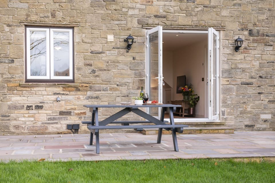 Outside seating area