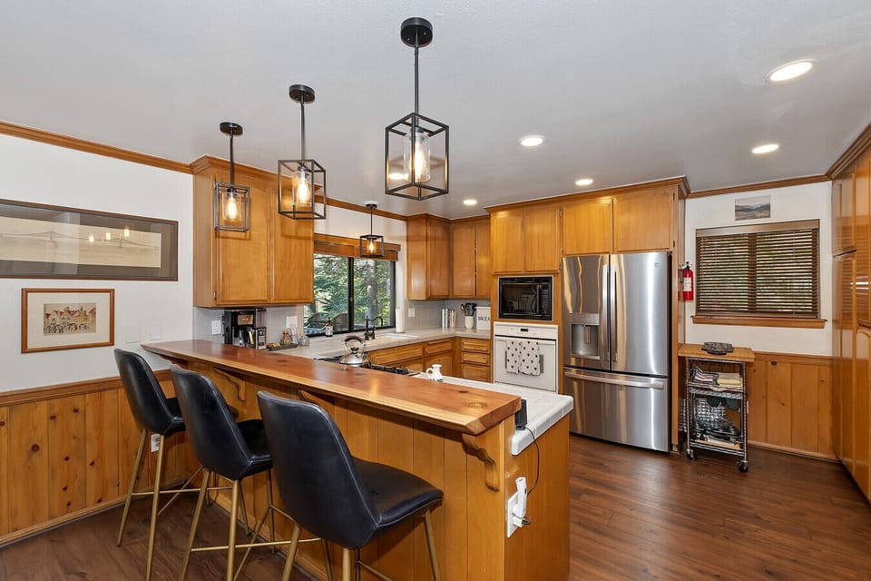 Extra seating at the bar