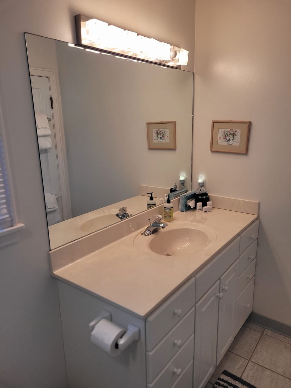 BATHROOM #1 (MAIN FLOOR):  Full bathroom with a combination tub and shower.