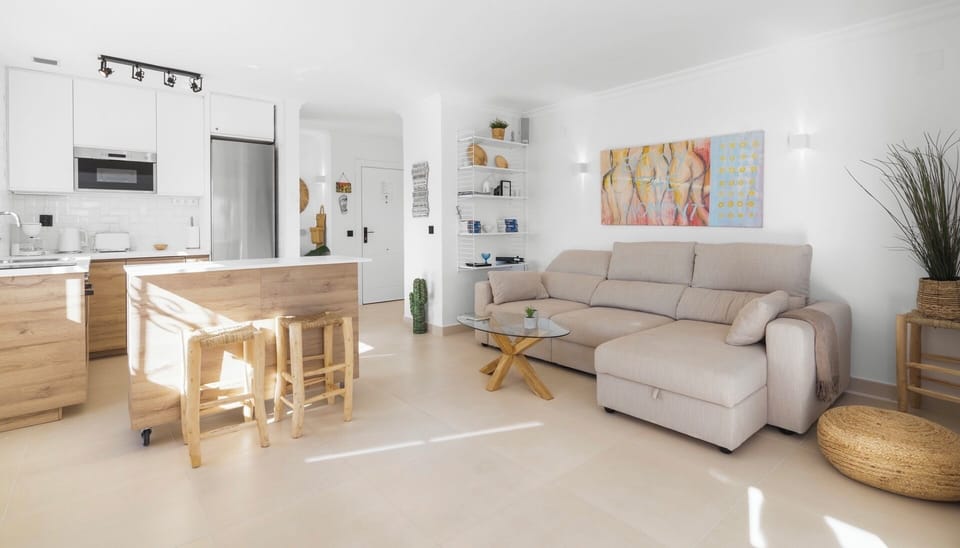 Scandinavian simplicity meets Mediterranean warmth in this stylish retreat
