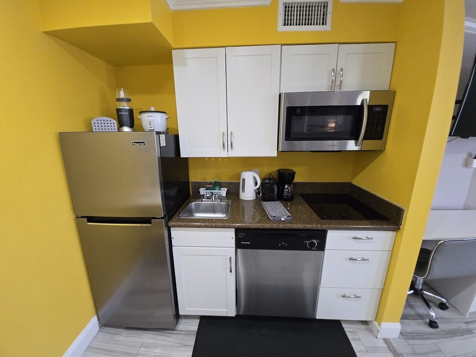 Fully stocked with the basics to whip up a home-style meal.