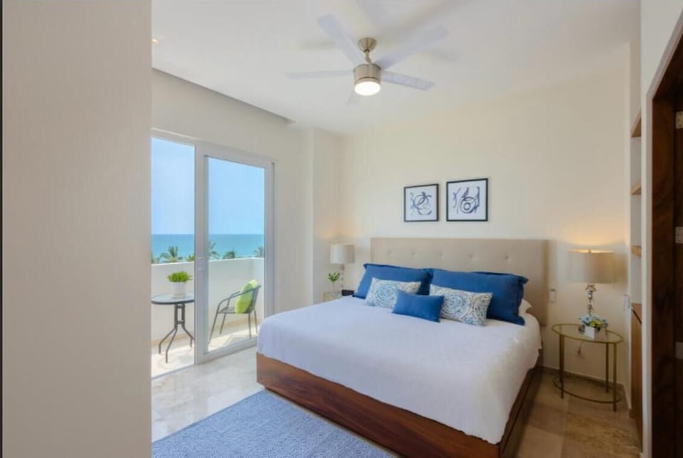 Apartment, Balcony, Partial Ocean View | Free WiFi, bed sheets