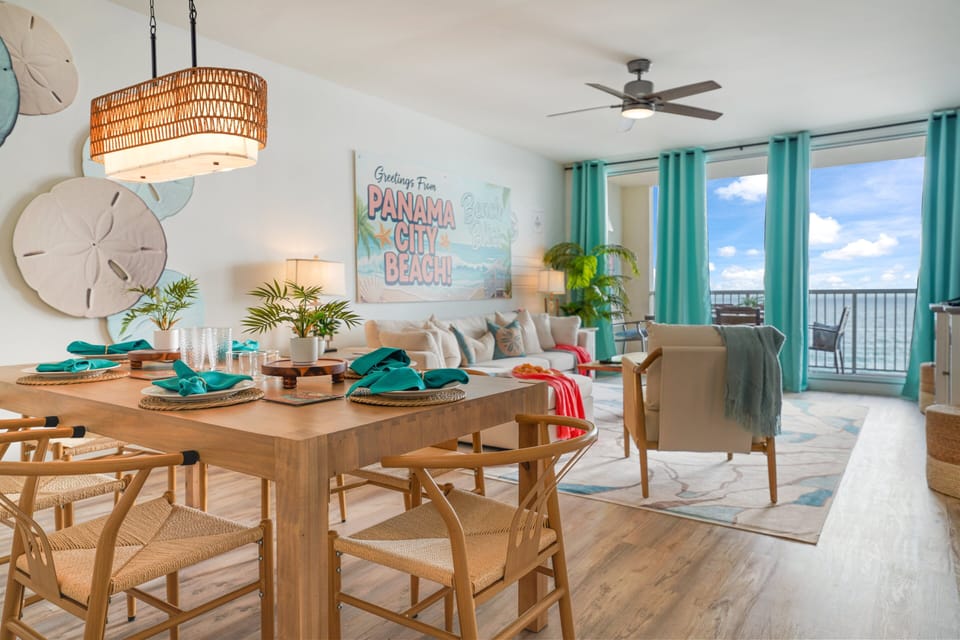 Whether you're cooking, gathered at the table, or simply soaking in the view, this is a space that brings everyone together effortlessly.