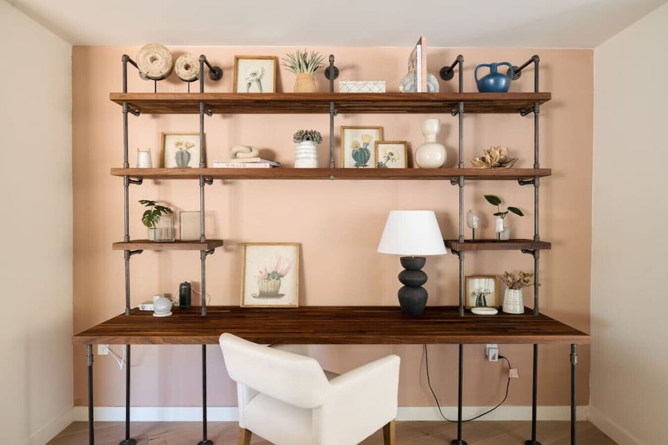 Dedicated work space.