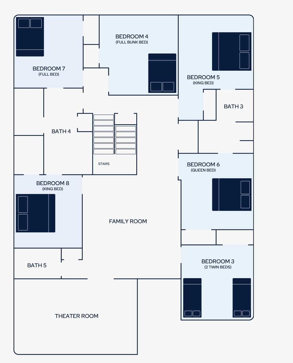 Floor 2 layout.