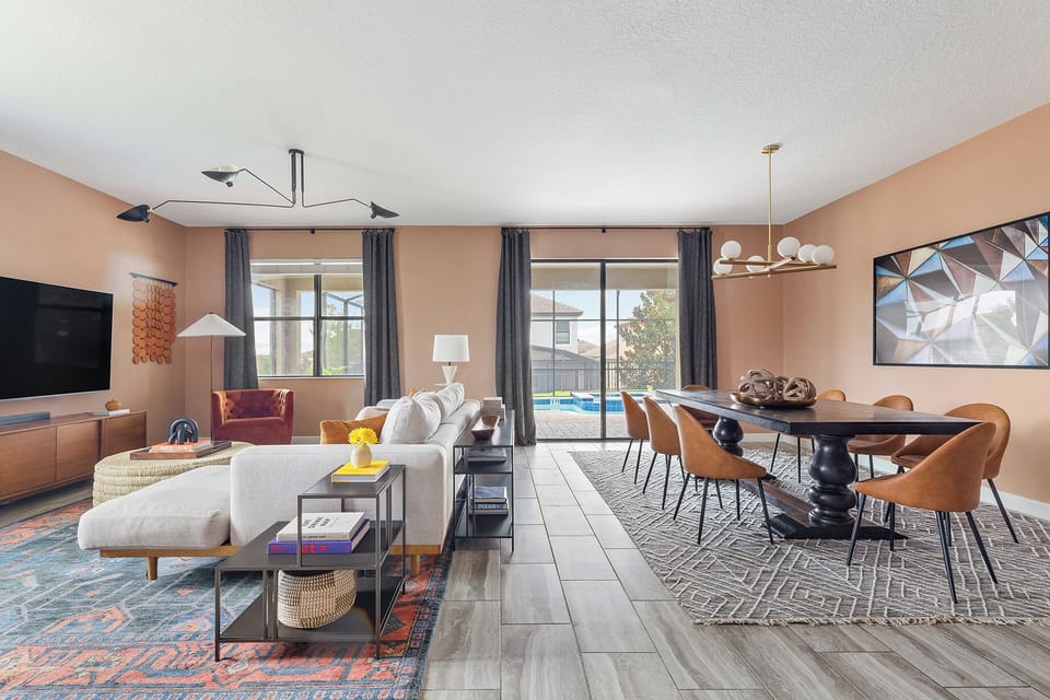Bright and airy living room.
