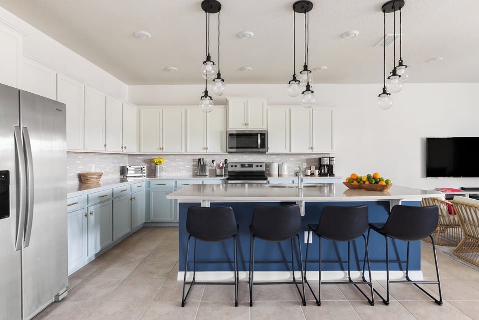 Spacious kitchen ready to take on your culinary adventures.