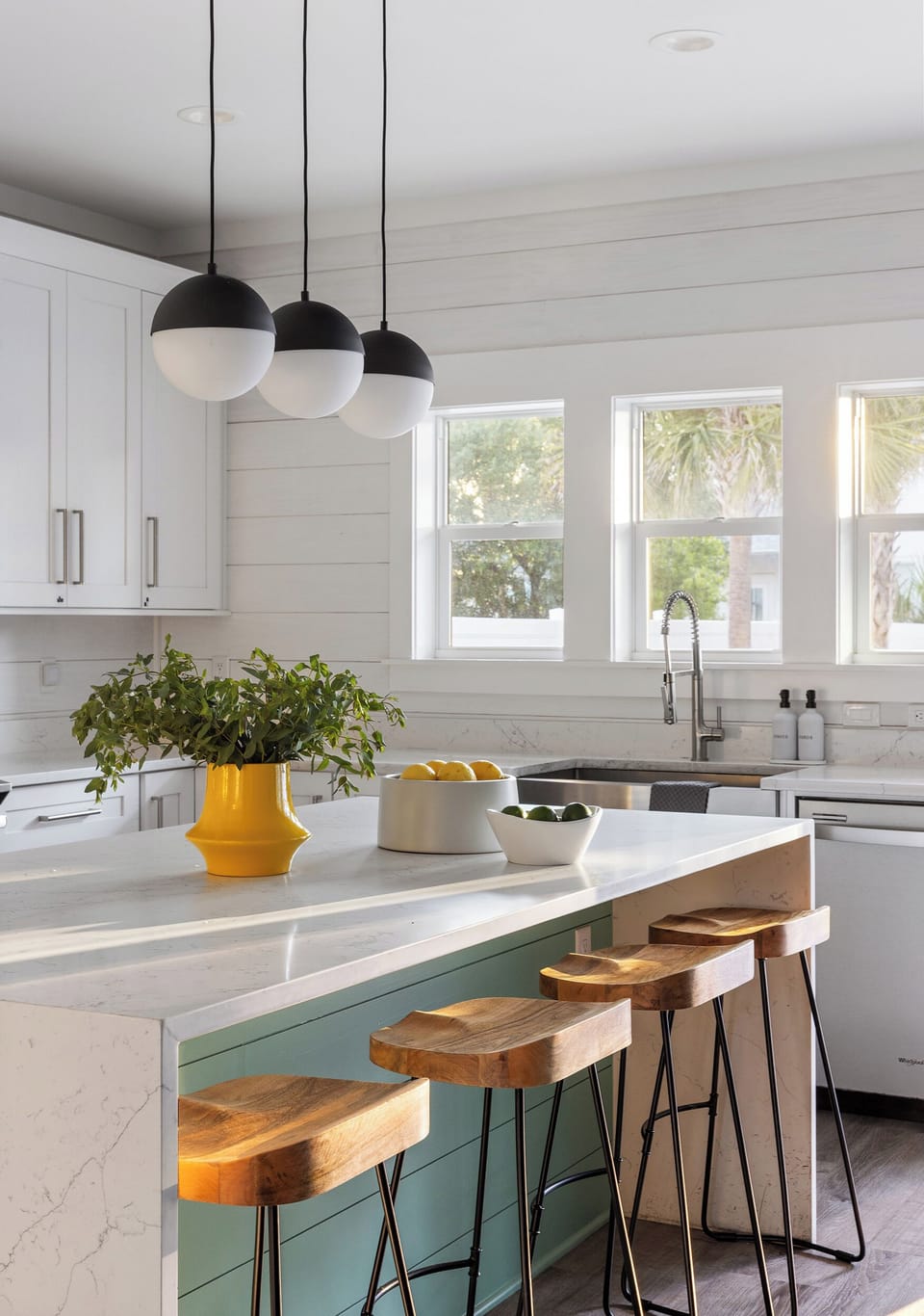 Ample counter space.