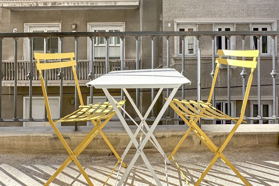 Relax at the balcony!