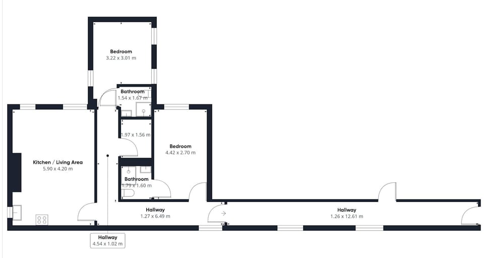 Host Stay The Coach House Apartment 2 Apartment in Saltburn-by-the-Sea