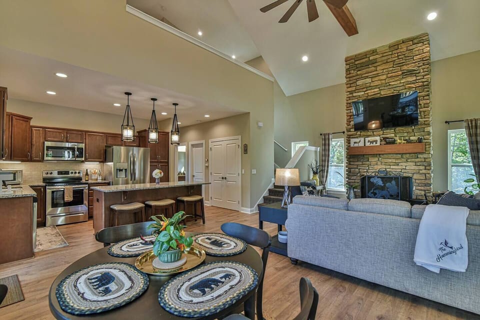 Living Room & Dining