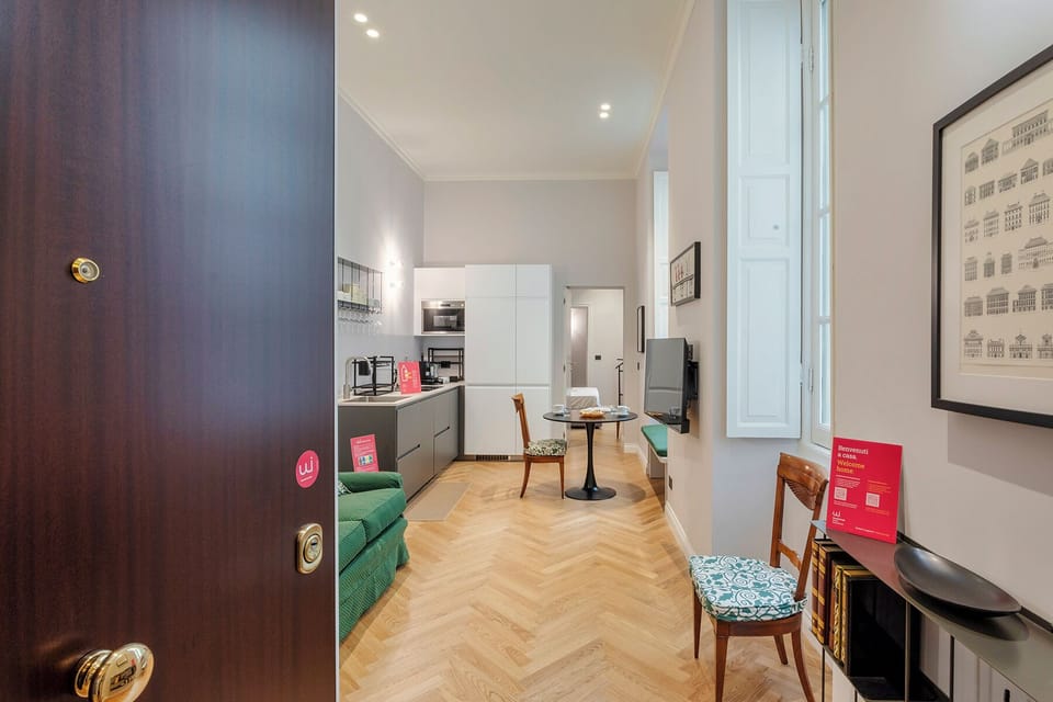 Apartment | Private kitchen | Espresso maker, electric kettle