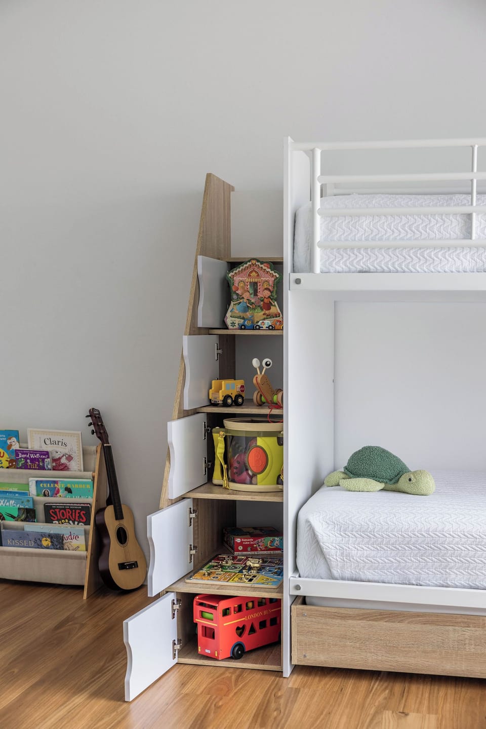 2nd bedroom fitted with childrens toys, books and games