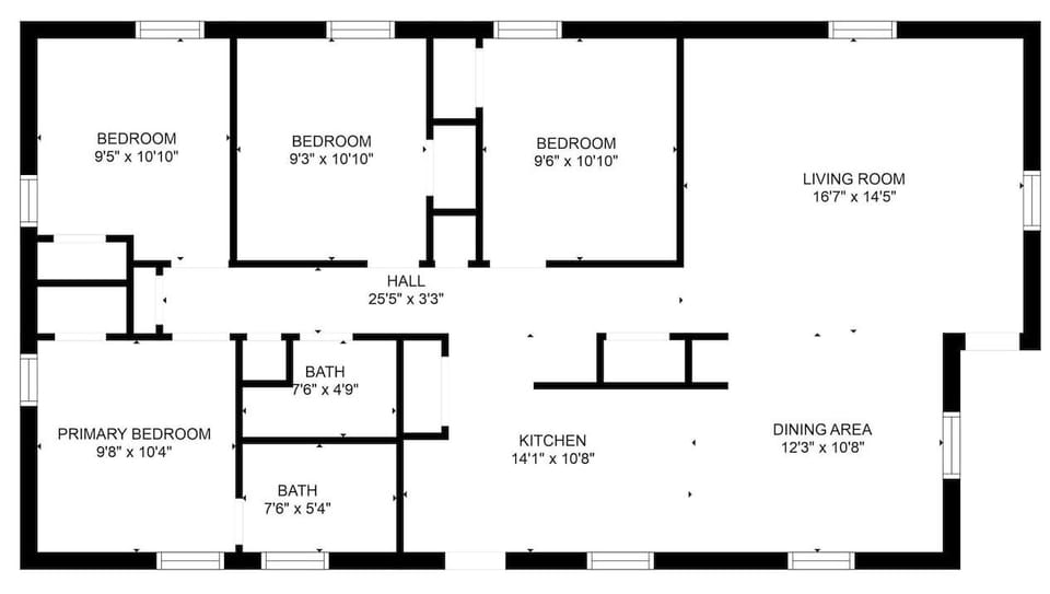 Floor plan of the property