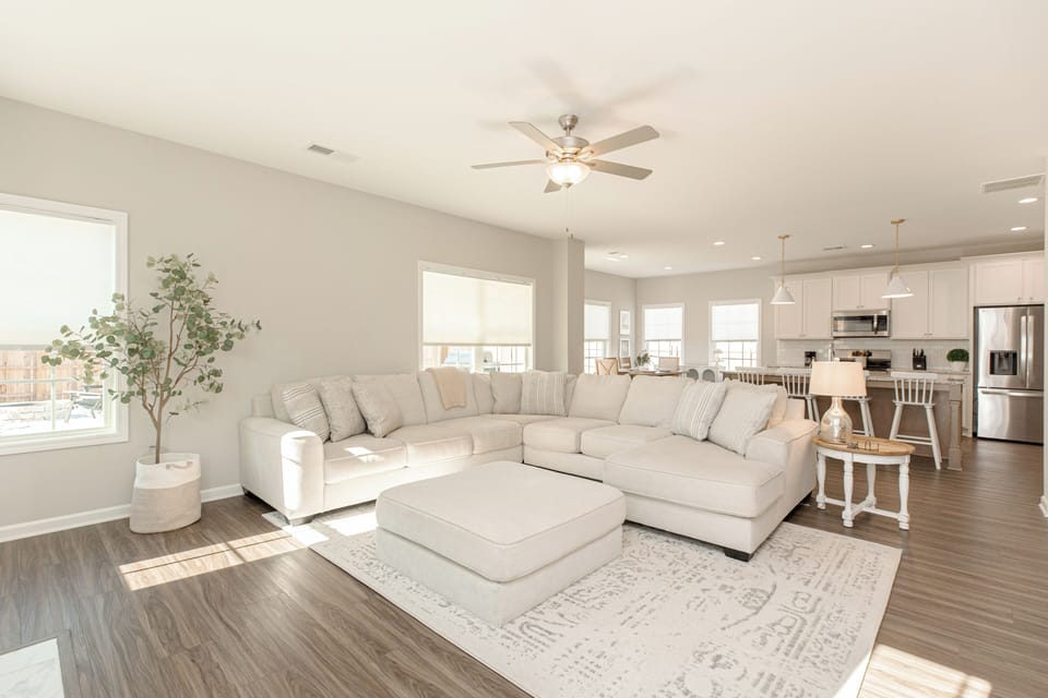 Comfy Living room with HD TV
