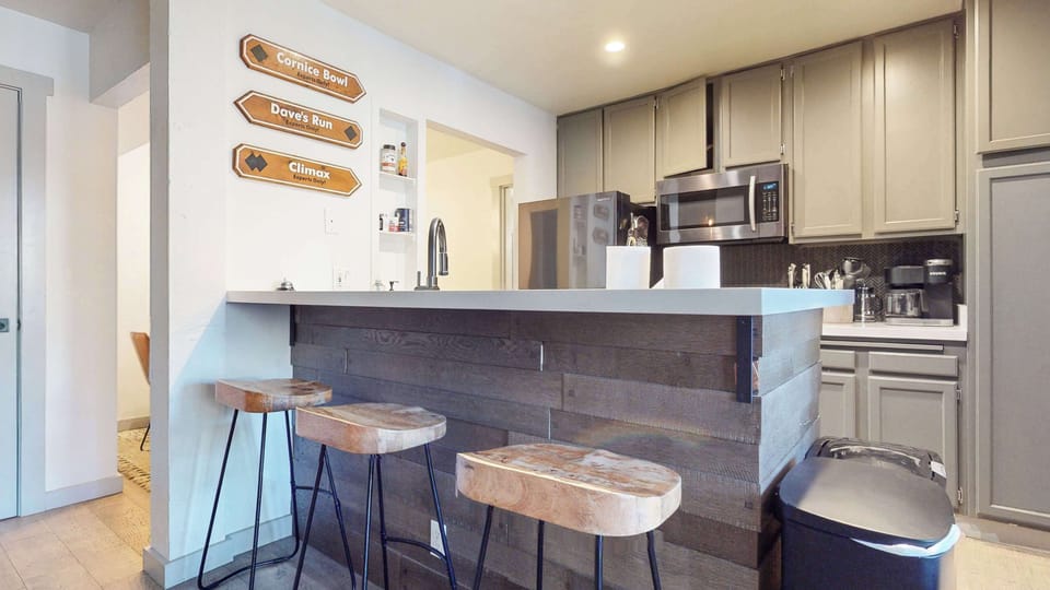 Whip your favorite meals in the full kitchen 