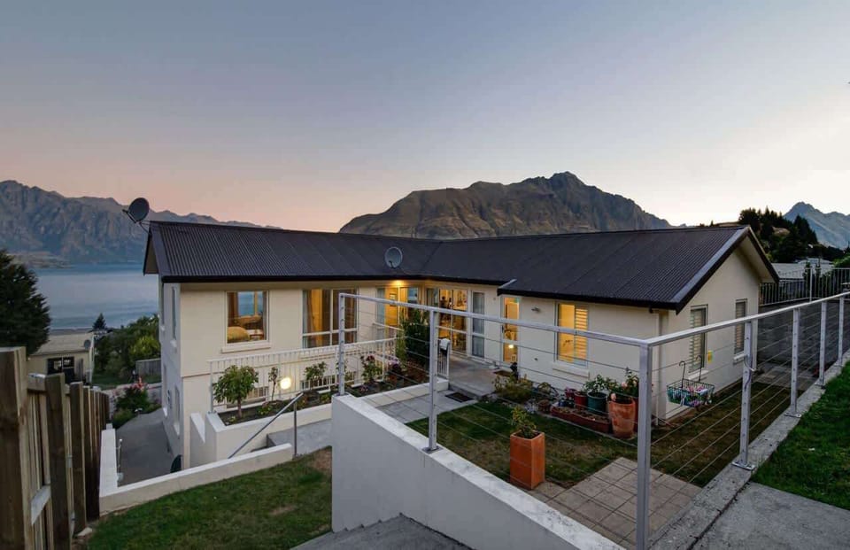 There is an entrance to the top floor part of the house, which is your area, either from the front of the house, or another private entrance around the back of the house as seen in this photo.