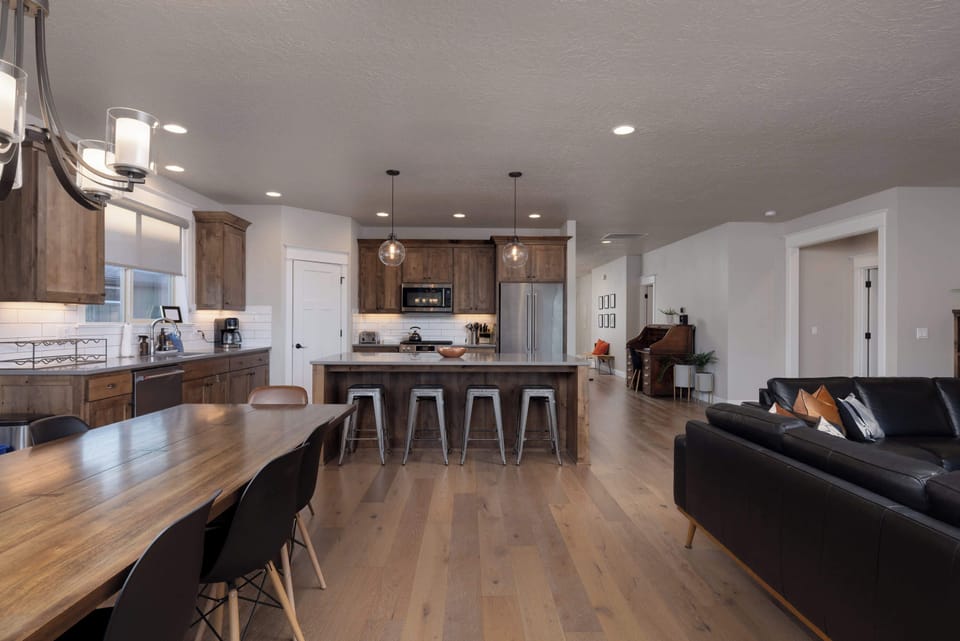 Enjoy the breezy, open layout of the main living spaces