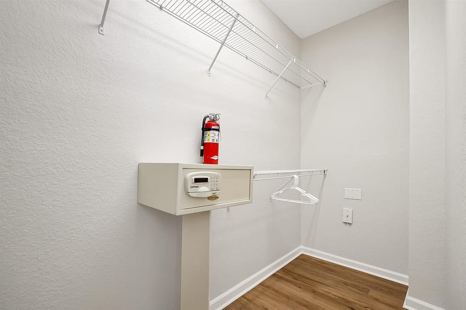 Closet with Safe Third Floor
