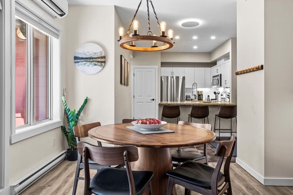 Dining table for five guests
