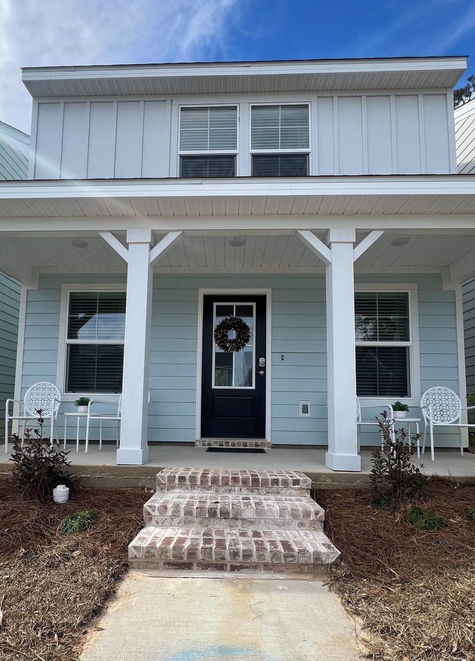 Front of home with ocean views