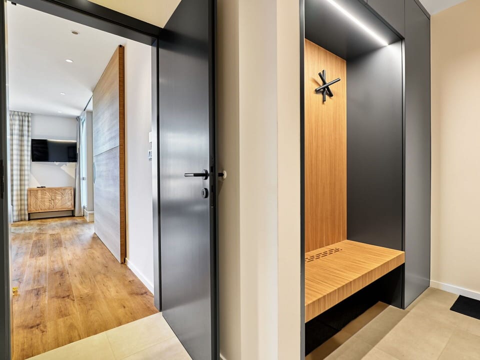 Flooring, Wall, Floor, Wood, Interior Design, Wood Flooring, Door, Ceiling, Home, Home Door
