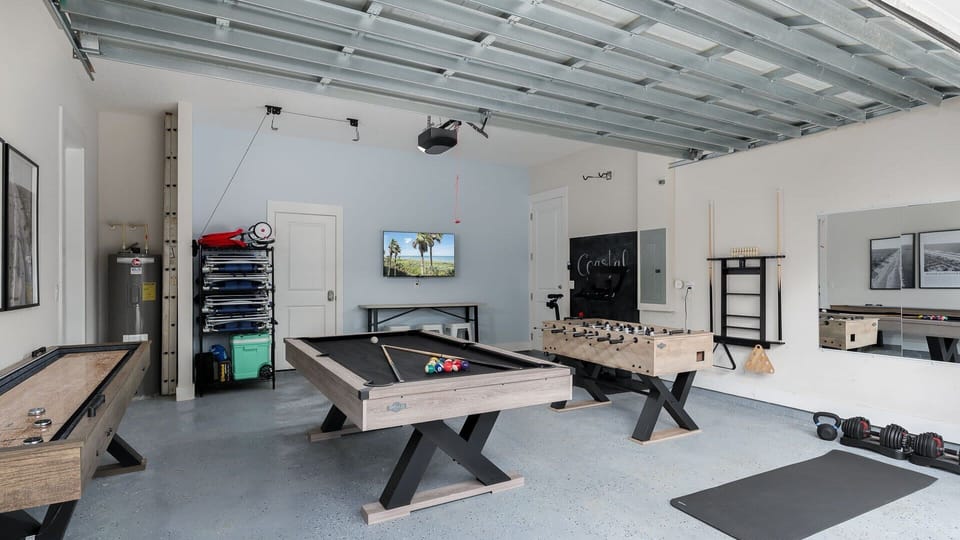 Fun, fitness, and friendly competition – our game room is ready for all kinds of play
