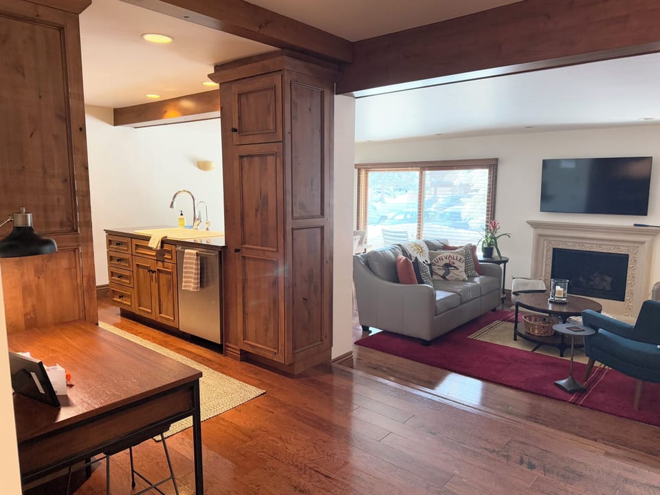Mud Room View of Living Space 