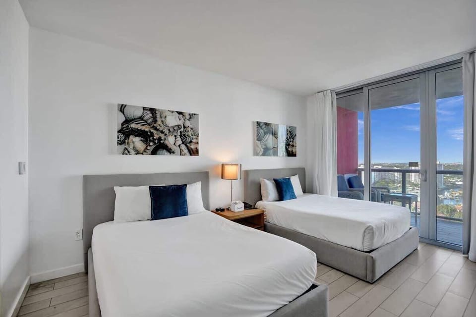 Plush 2 double beds for your comfortable sleep