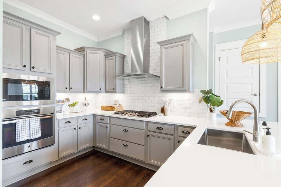 Fully stocked gourmet kitchen. Perfect for cooking together!