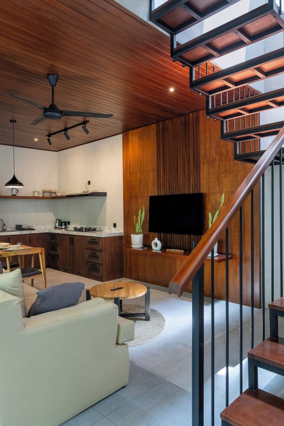 Villa, Poolside | Living area