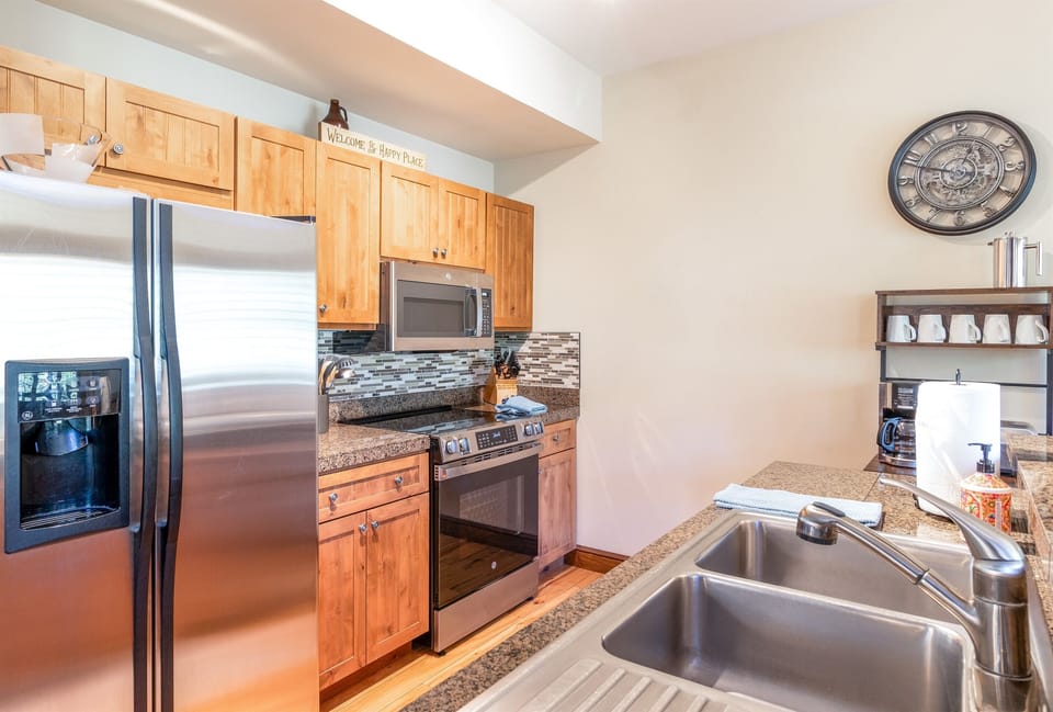 Kitchen with Stainless Steel Appliances
