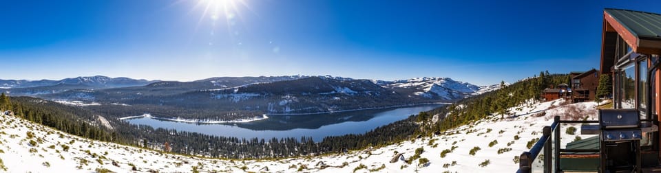 We Are 1 Of a Select Few Homes In Truckee That Share This Special View Of Donner Lake