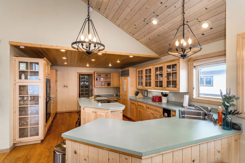 Large Kitchen Stocked To Meet Our TAP Inventory List, With Induction Cooktop